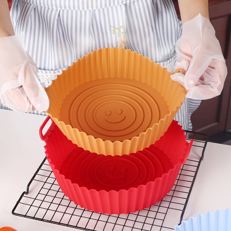 Silicone Baking Pan Fryer Tray